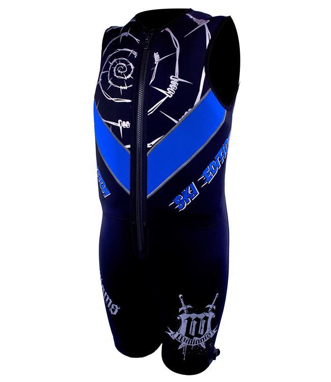 Williams Ski Edition Mens Buoyancy Suit (2019) - Blue
