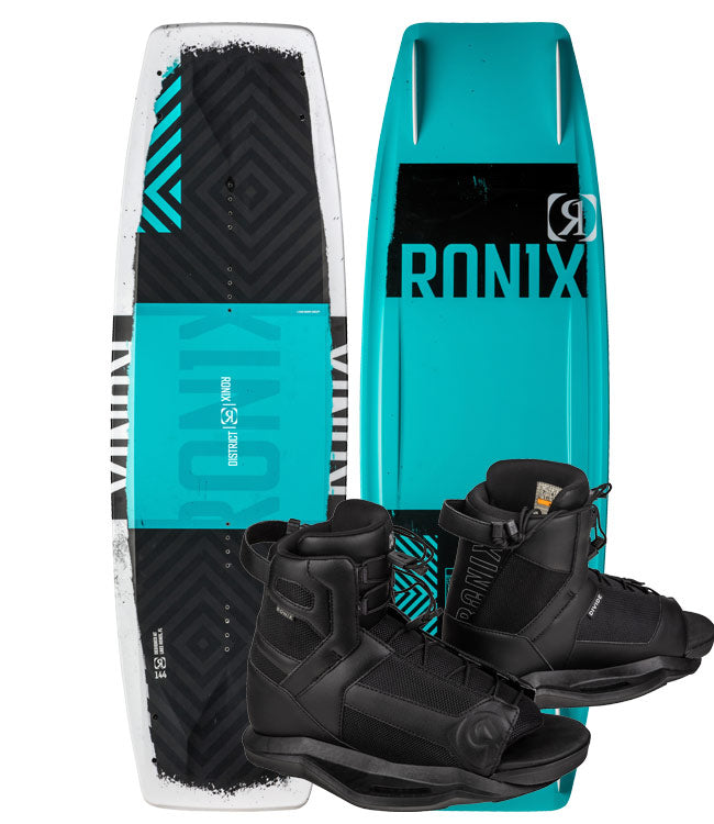 Ronix District Wakeboard with Divide Boots (2022) - Waterskiers World