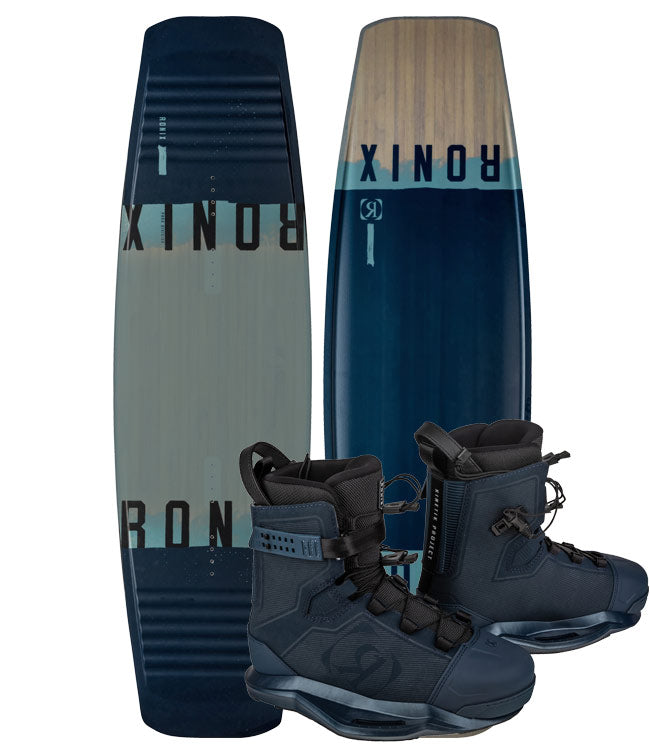 Ronix Kinetik Springbox 2 Wakeboard Package with Kinetik Boots (2022) - Waterskiers World