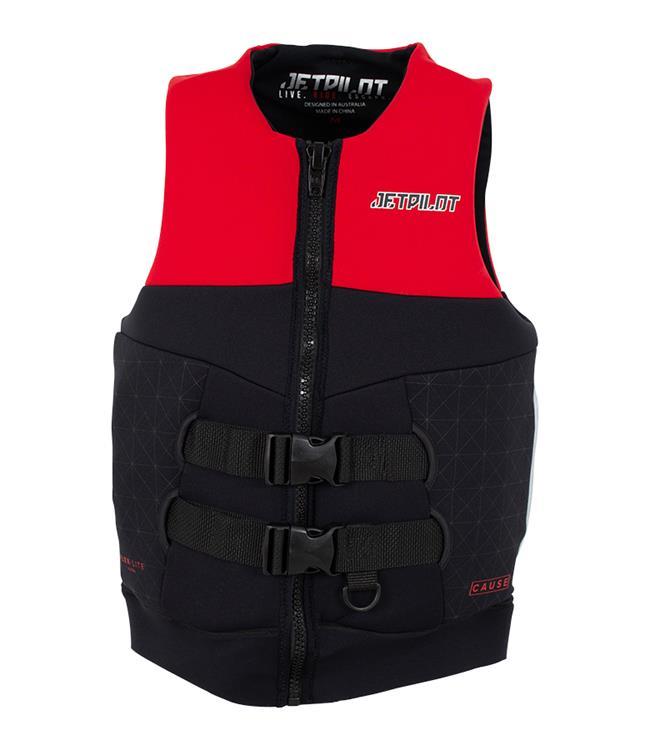 Jetpilot The Cause L50 S-Grip Life Vest (2022) - Red - Waterskiers World