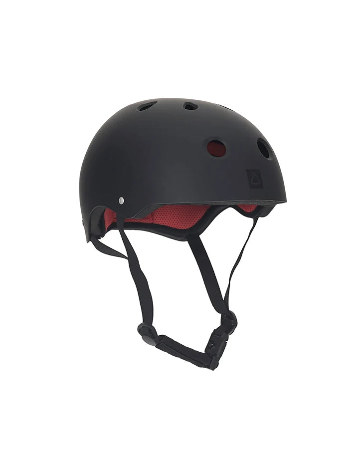 Follow Pro Wake Helmet Black - back view of the adjustable wake helmet with secure fit system