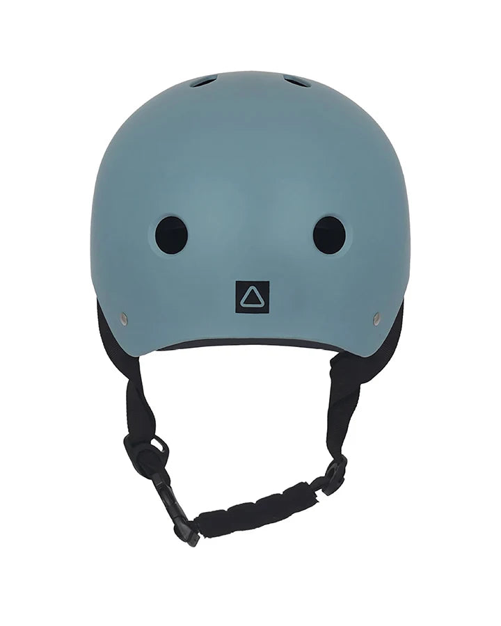 Follow Safety First Wake Helmet Ocean - back view of the soft EVA wake helmet for cable riding