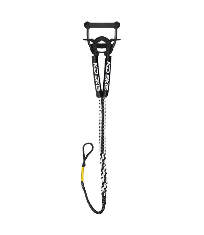 KD Trick Handle Toes Only - primary view of the toe-strap trick handle for water ski toe tricks