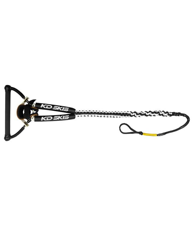 KD Trick Handle - alternate angle showing handle bar profile for trick skiing