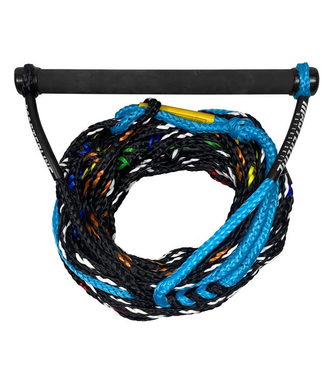 Masterline Pro Short V Straight Rope & Handle - primary view of the slalom rope and handle package