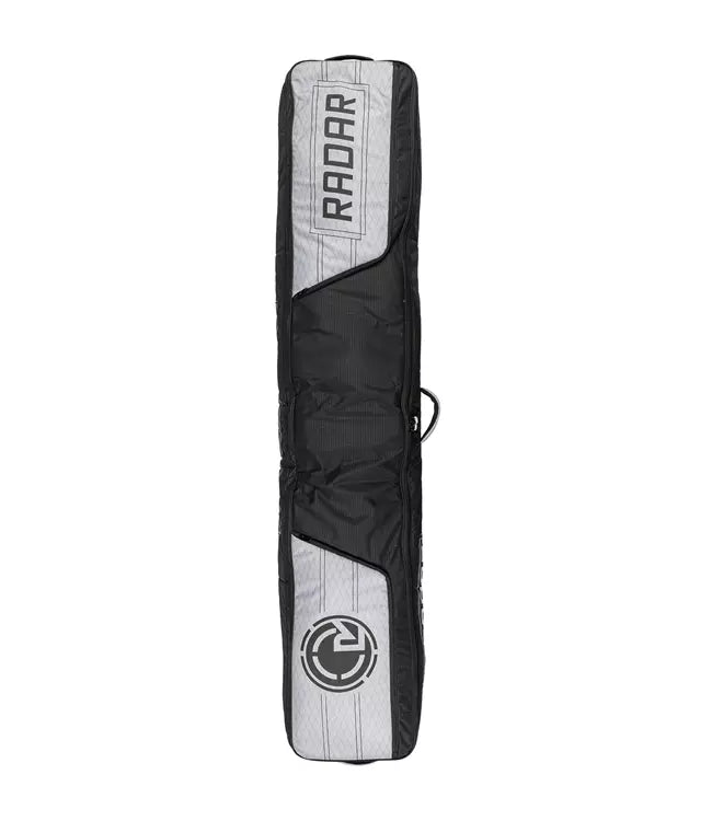 Radar Team Wheelie Ski Bag — padded 71 inch slalom roller bag with heavy-duty skateboard wheels and shoulder strap