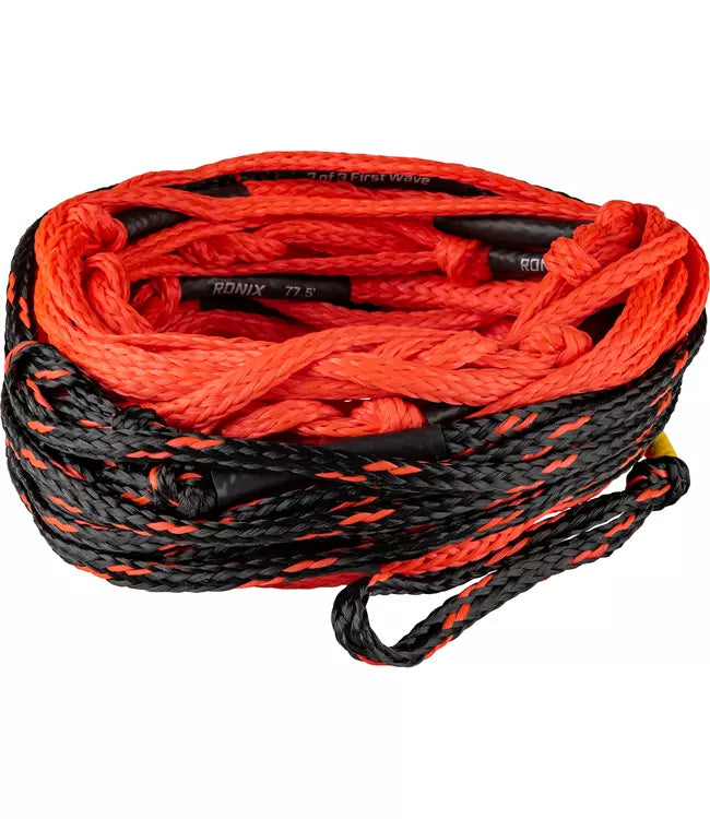 Ronix 727 Foil Rope - 77.5ft low-stretch PE mainline only, sold without handle, with 10 length sections