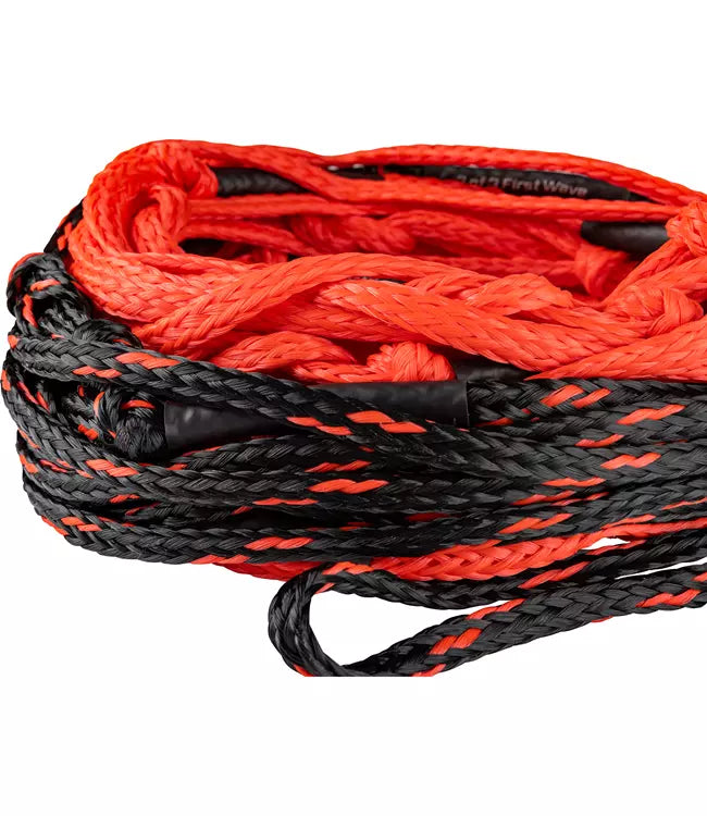 Ronix 727 Foil Rope - close detail of PE mainline construction and section adjustment loop