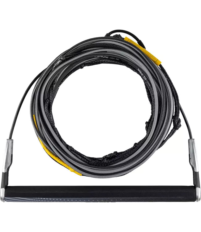 Ronix One Combo Wakeboard Rope & Handle - alternate angle of Nylon BarLock handle and R8 mainline