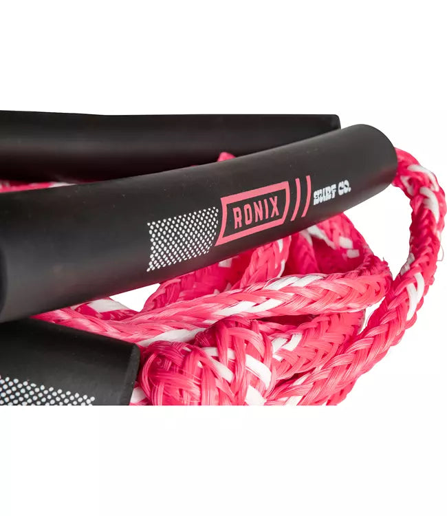 Ronix Womens Stretch Surf Rope and Handle - inset showing 2ft bungee section integrated into mainline