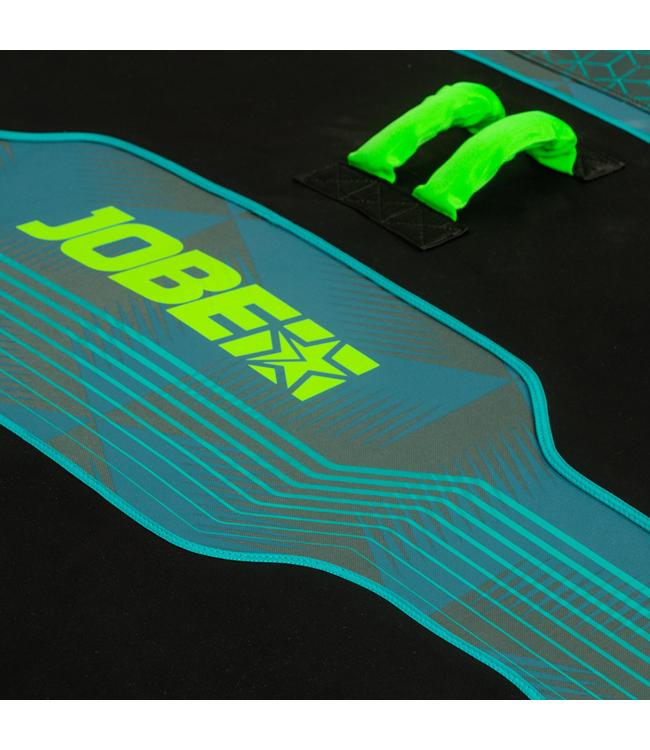 Jobe Compound 2-person ski tube - close detail of water drains and safety chamber