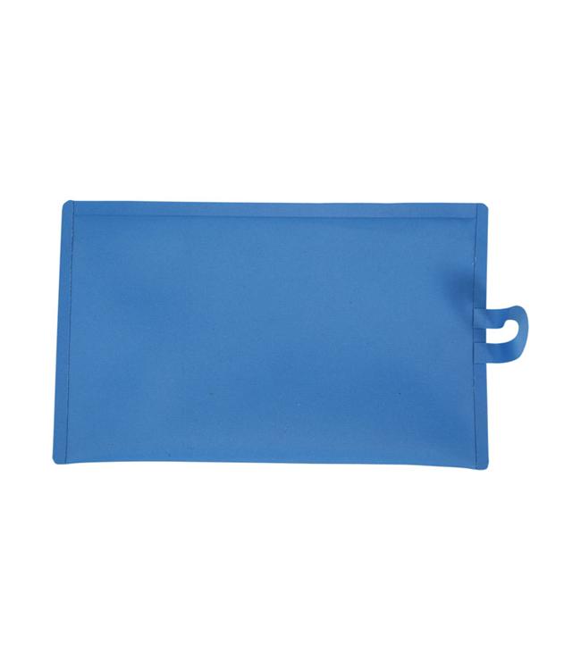 Jetpilot Venture Blue Dry Case alternate angle showing latch and gasket seal detail