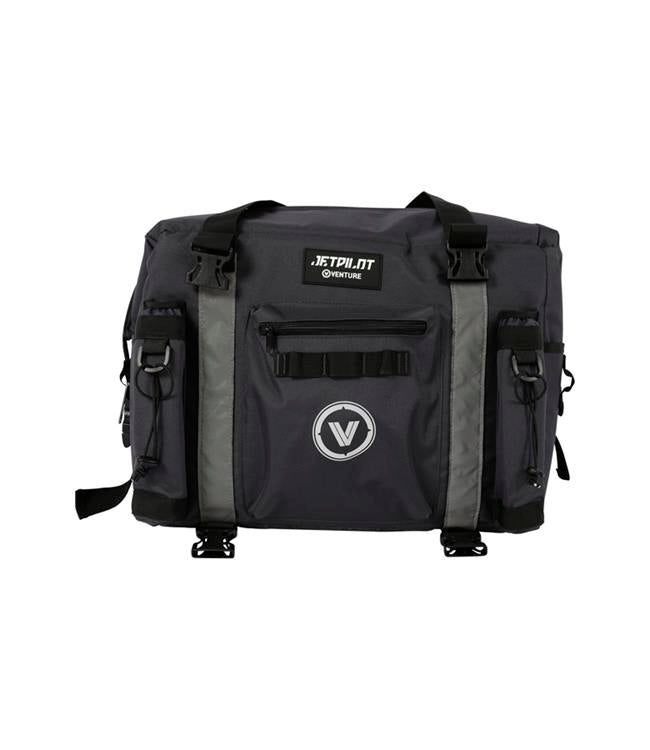 Jetpilot Venture Charcoal Soft Esky straight-on catalogue view showing full bag proportions