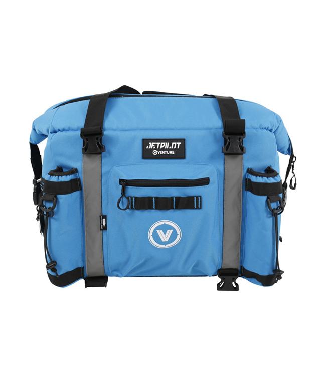 Jetpilot Venture Blue Soft Esky catalogue view showing tarpaulin cooler with carry strap