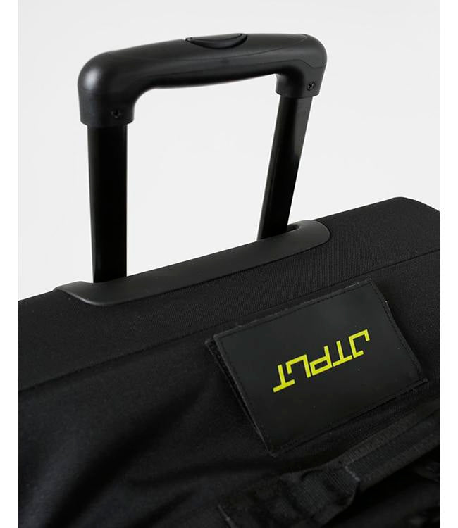 Jetpilot Vault 180L Black Gear Bag external pocket showing zipped storage for small items