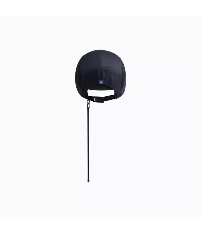 Armstrong 5 Panel Water Cap navy worn view