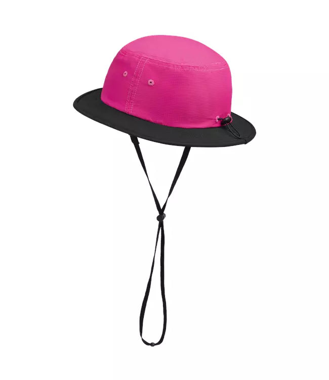 Armstrong Bucket Hat pink worn view