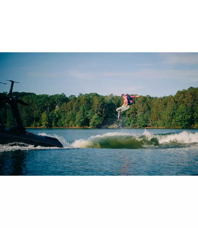 Austin Tovey wake foiling action shot