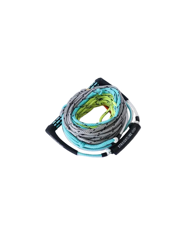 Straight Line Elevate EVA Deep V Rope & Handle - top view showing the EVA grip and PVC endcaps