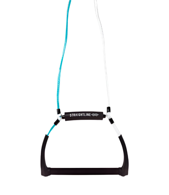 Straightline Elevate Brushed Deep V Handle - 13" view of the brushed rubber handle with Deep V section
