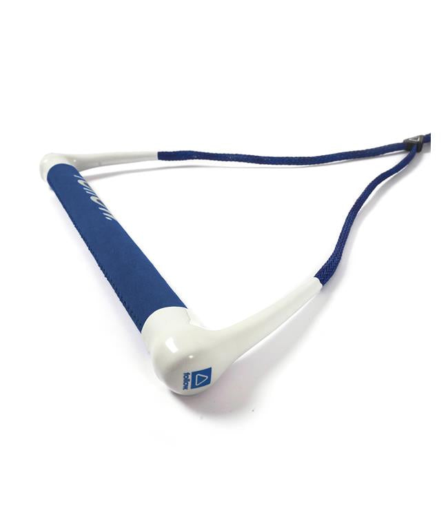 Follow Team Wake Handle in Navy Oval - alternate angle showing oval grip pattern and end cap