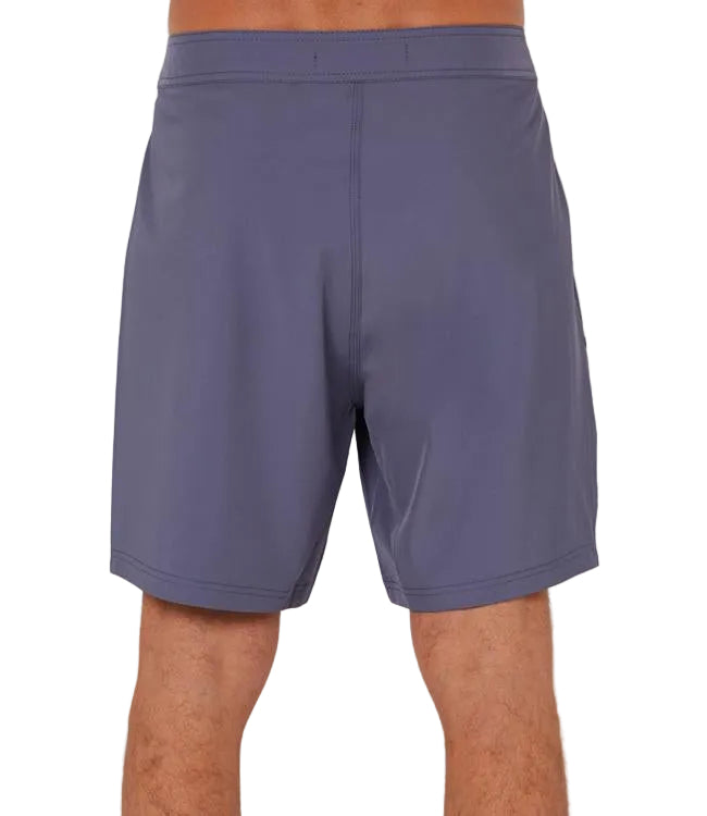 Follow Water Boardies Alloy Mens - back view showing the boardshorts and elastic waistband