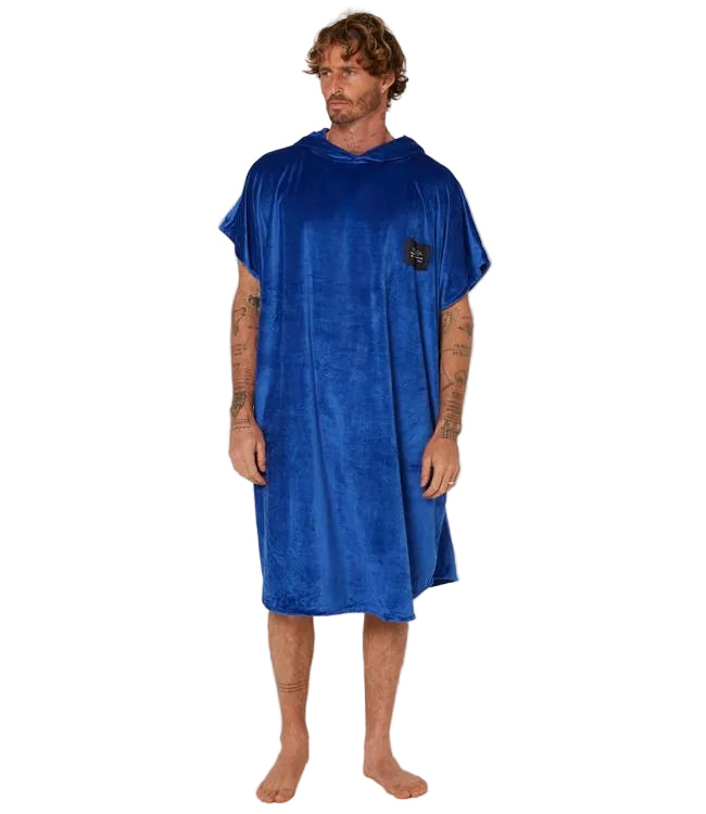 Follow Corp Towelie Royal Blue - studio view of the 200 GSM microfibre quick-dry towel with logo