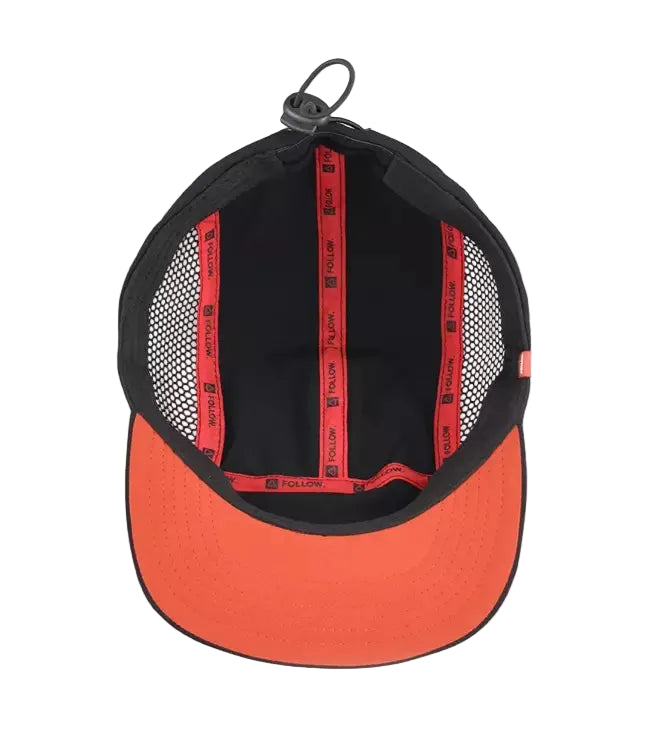Follow Aqua Cap - side profile showing breathable panels and a low-profile on-water fit