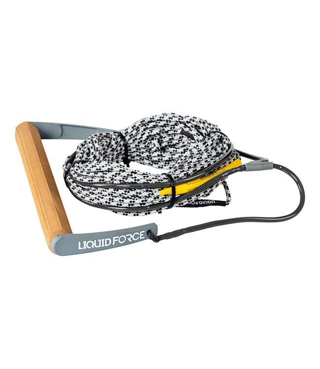 Liquid Force Team Wakeboard Rope & Handle - alternate product photo showing rope sections and handle