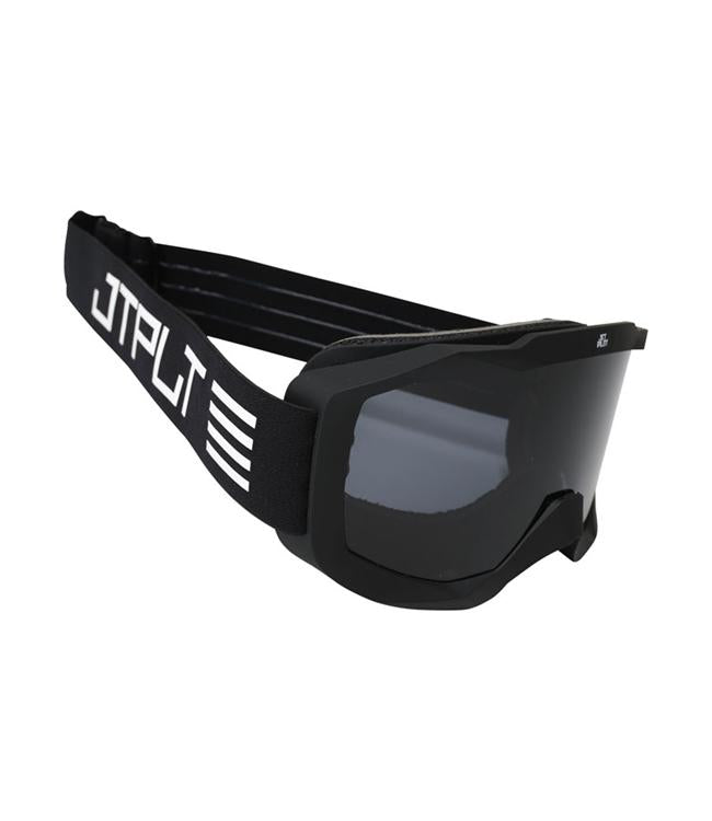 Jetpilot OTG RX Black Floating Goggles lens detail showing buoyancy edge and polarised tint