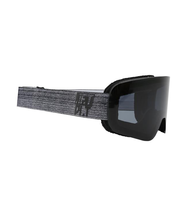 Jetpilot H2O Frameless Floating Black Goggles alternate angle showing low-profile frameless design