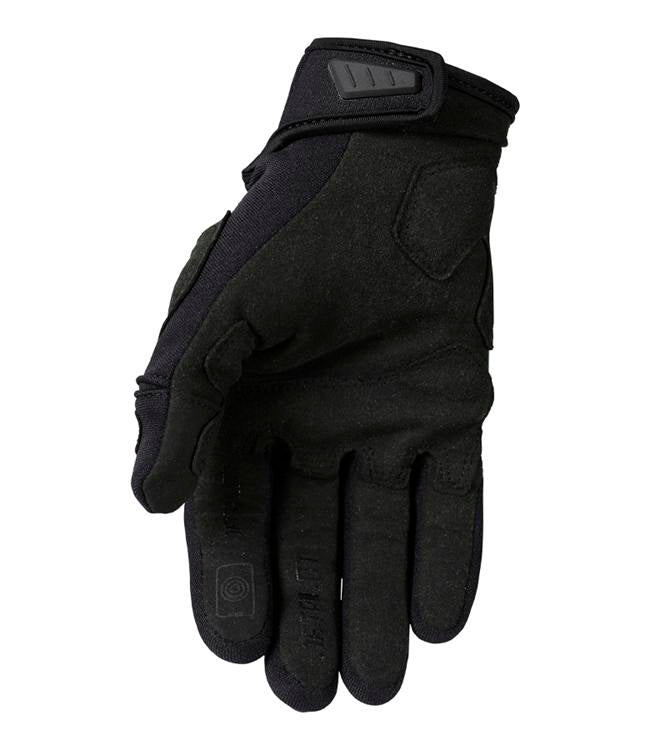 Jetpilot Vault Heat Seeker Black Mens Jetski Gloves alternate angle showing cuff and wrist closure