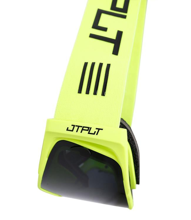 Jetpilot Vault Vision Yellow Goggles foam insert detail showing skin-contact comfort liner