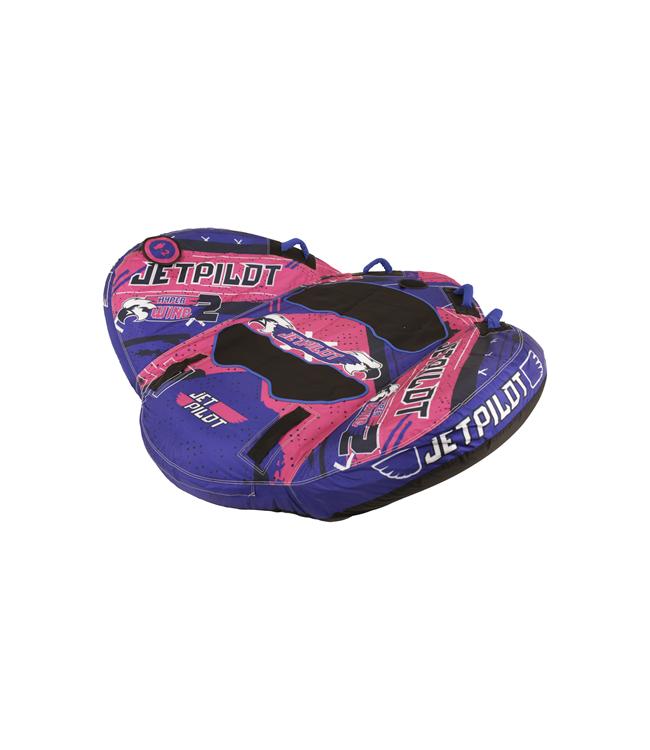 Jetpilot Hyper Wing 2 Person Ski Tube underside showing nylon base and reinforced tow point