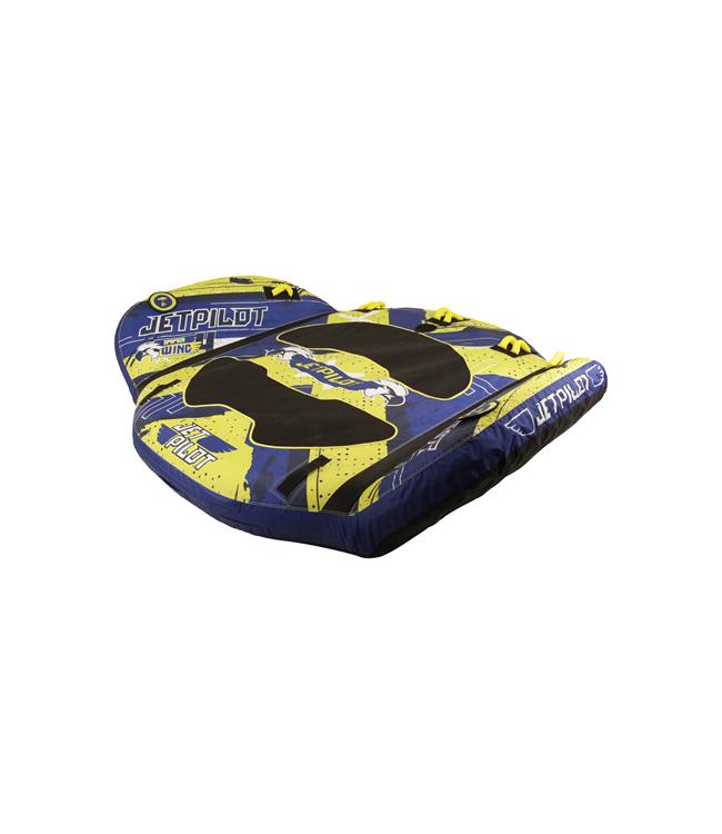 Jetpilot Hyper Wing 4 Person Ski Tube underside showing nylon base and reinforced tow point