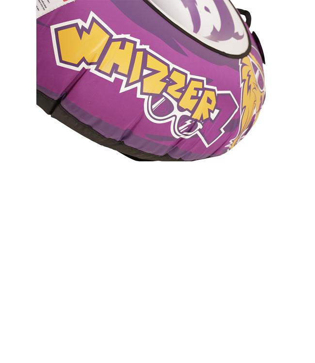 Jetpilot Whizzer 1 Person Ski Tube alternate angle showing handles and foam padding