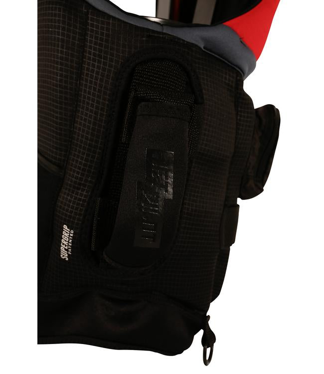 Jetpilot 3SXTY Venture Eco Red Unisex Life Vest alternate angle showing chest pocket detail
