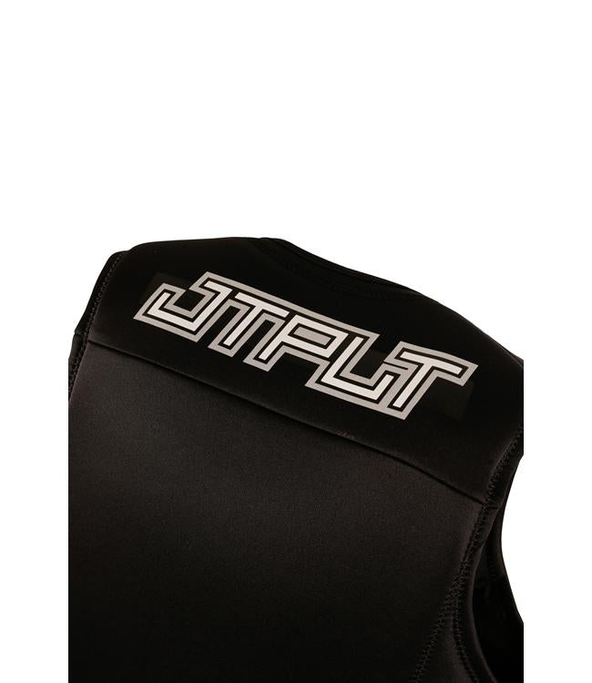 Jetpilot RX Vault Protech Black Mens Life Vest alternate angle showing rib protection panels