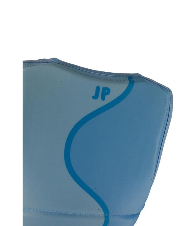 Jetpilot Allure Blue Womens Life Vest alternate angle showing chest panel construction