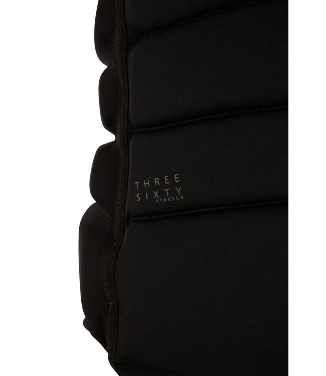 Jetpilot Zahra X1 Black Womens Life Vest alternate angle showing chest panel female-specific fit