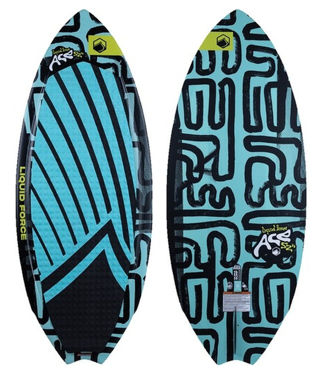 Liquid Force Ace Skim Wakesurfer - primary studio view of the skim-style board built for spins