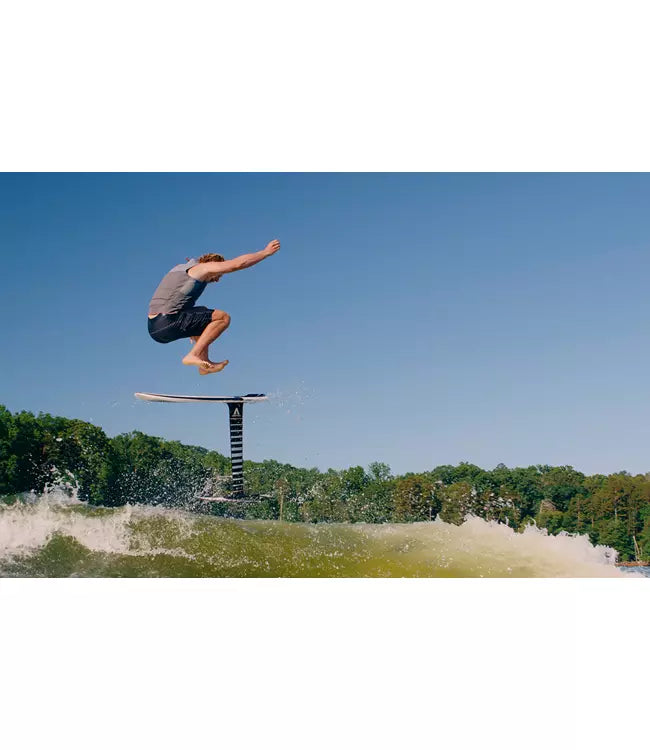 Noah Flegel riding Armstrong Pro board action shot