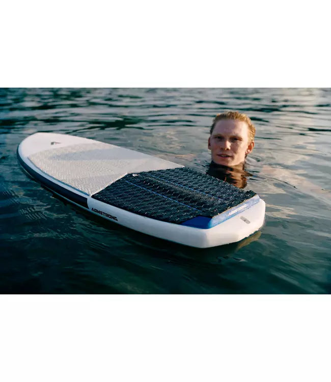 Noah Flegel foiling on water action shot