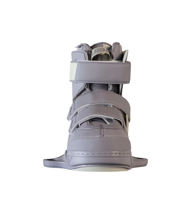Liquid Force Hook 6X Womens Wakeboard Boots - studio view showing the ankle support and liner