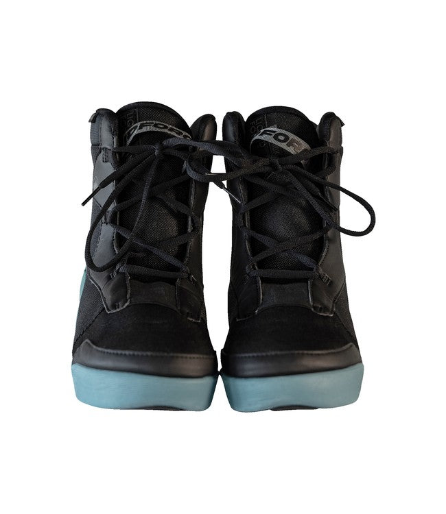Liquid Force Hook 6X Wakeboard Boots - studio view showing the toe box and upper panel