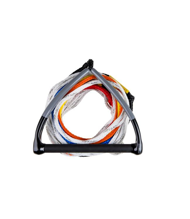 Radar Control Pro Rope & Handle Package - top view showing the handle and 80-strand mainline construction