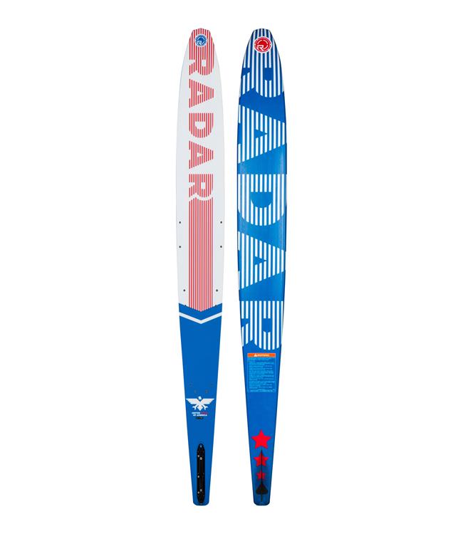 Radar Vapor Pro Build Slalom Ski (2024) - Americana