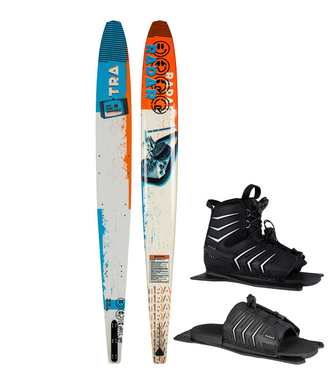 Radar TRA Kid's Waterski Boot 2025 - Scaled Vector Style For Junior Shredders