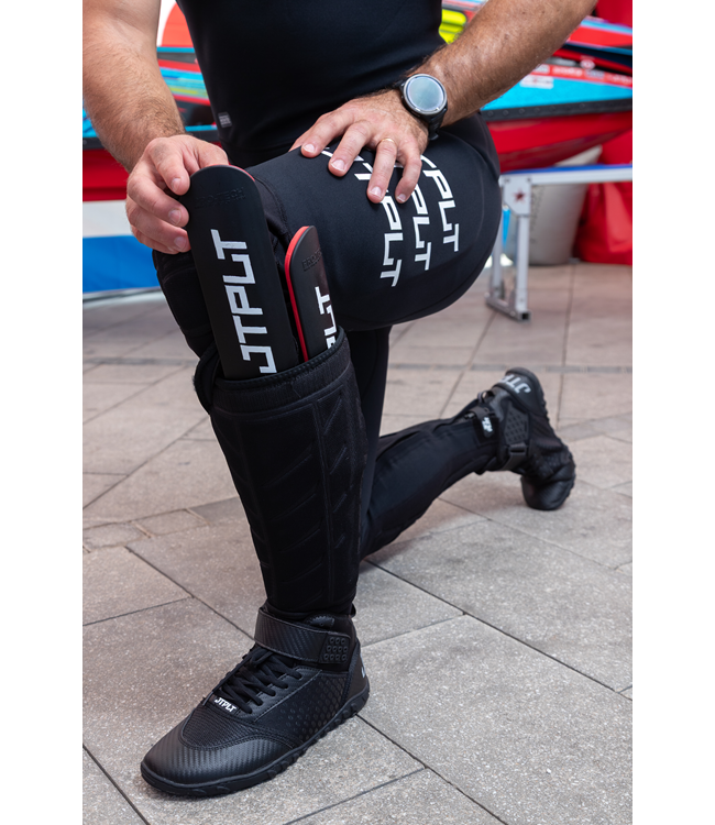 Jetpilot RX Vault Protech Black Mens Race John Wetsuit rider portrait showing torso fit