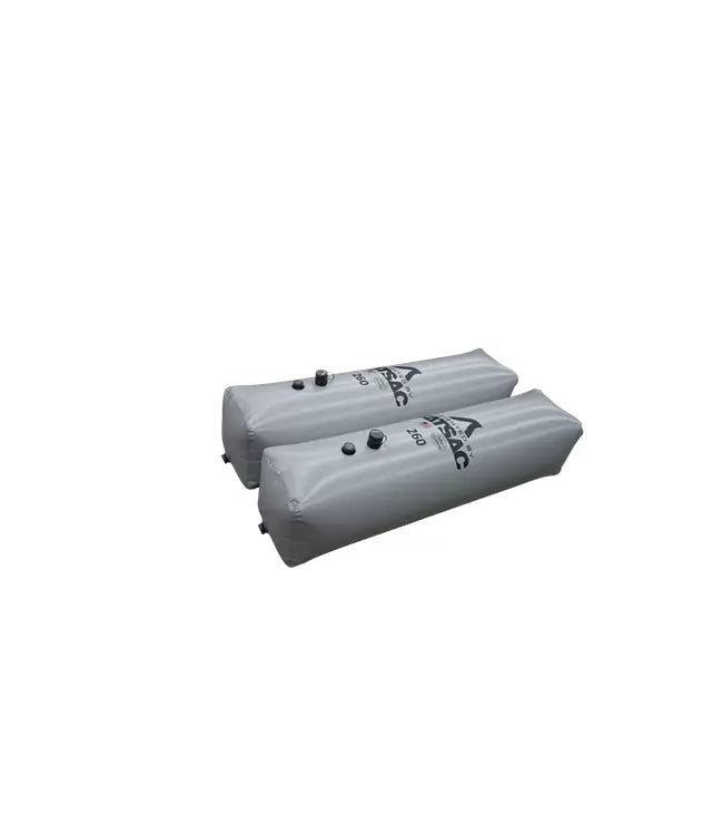 Fatsac Side Sac Ballast Bag Pair grey 48 inch long ballast bag pair adding 520lb of side ballast